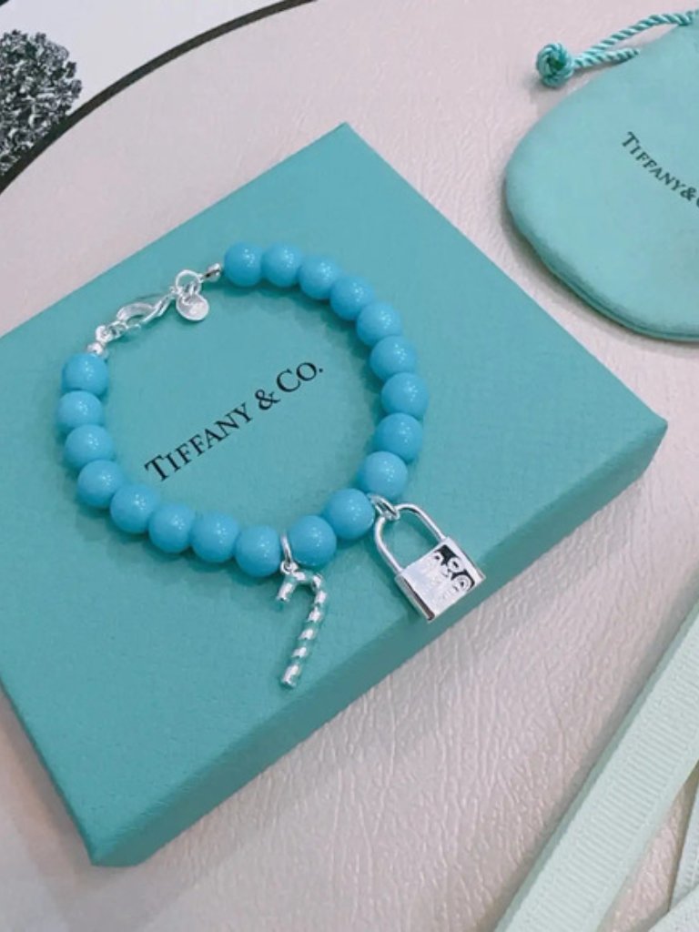 Tiffany & Co. Blue Beaded Bracelet